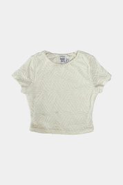 Princess Polly White Crop Top