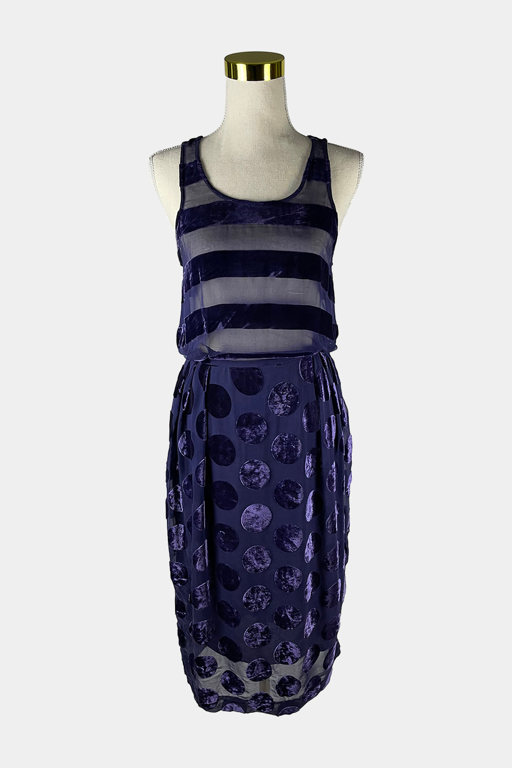 GORMAN Purple Polka Dot Dress – Circular Clothing Co