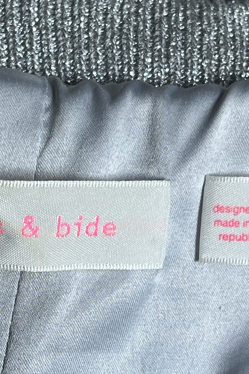 Sass & Bide Silver Jacket