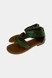 Miss Sixty Green Sandals