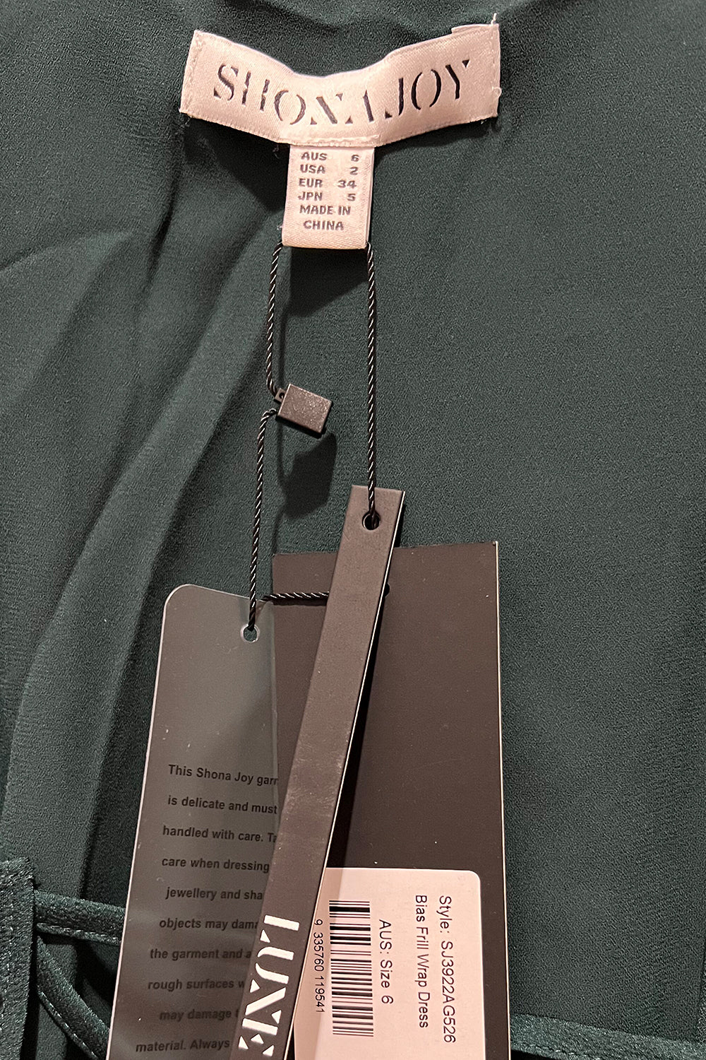 Shona Joy Emerald Dress