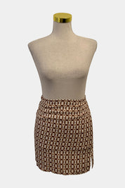 Luck & Trouble Brown Skirt