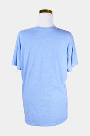 Brilliant Basics Light Blue Marle V Neck Tee