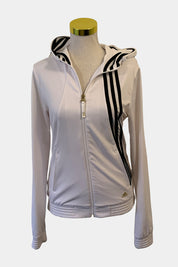 ADIDAS White Track Jacket