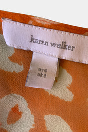 Karen Walker Orange Top
