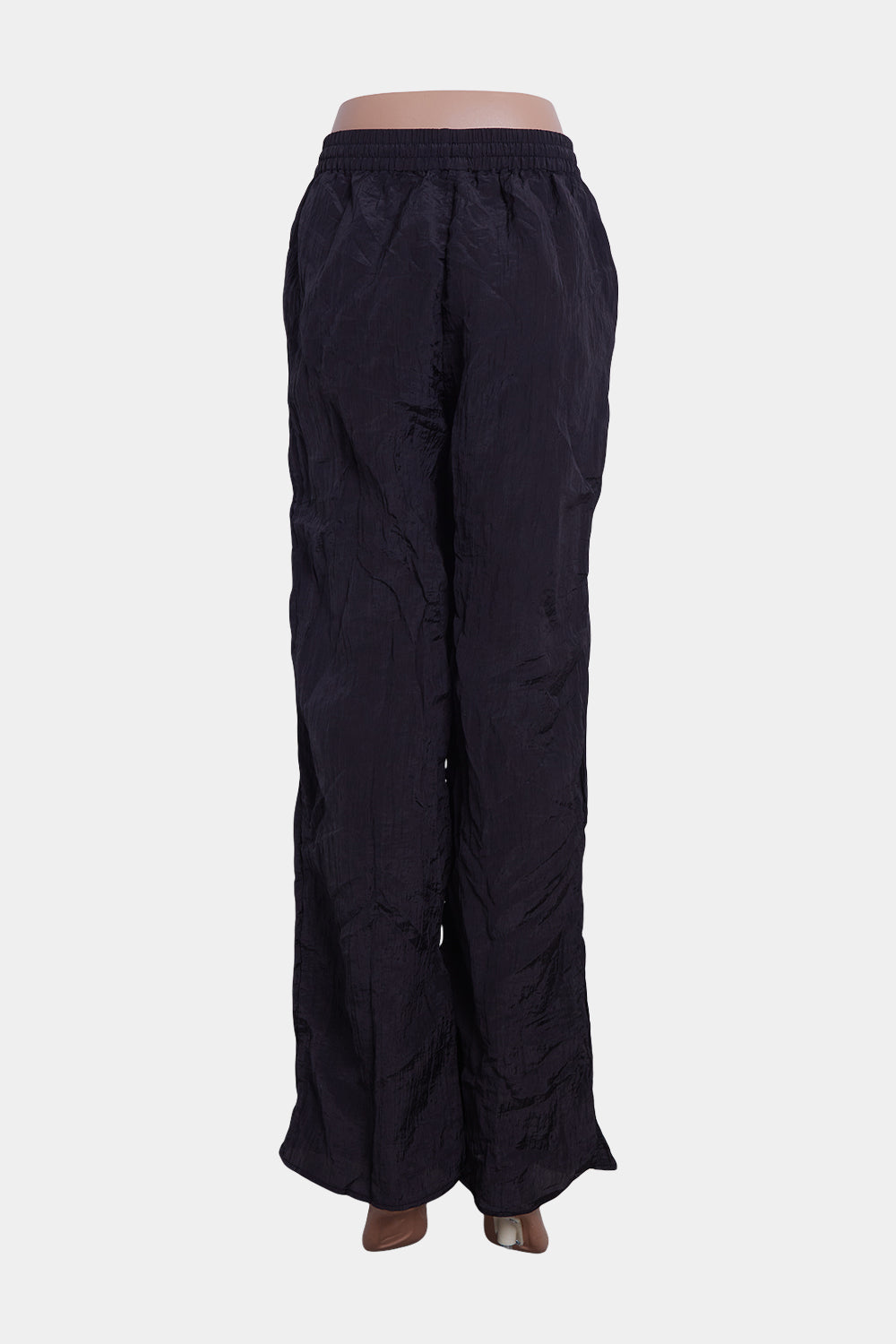 Sir The Label Black Loose Fit Elasticated Waist Pants