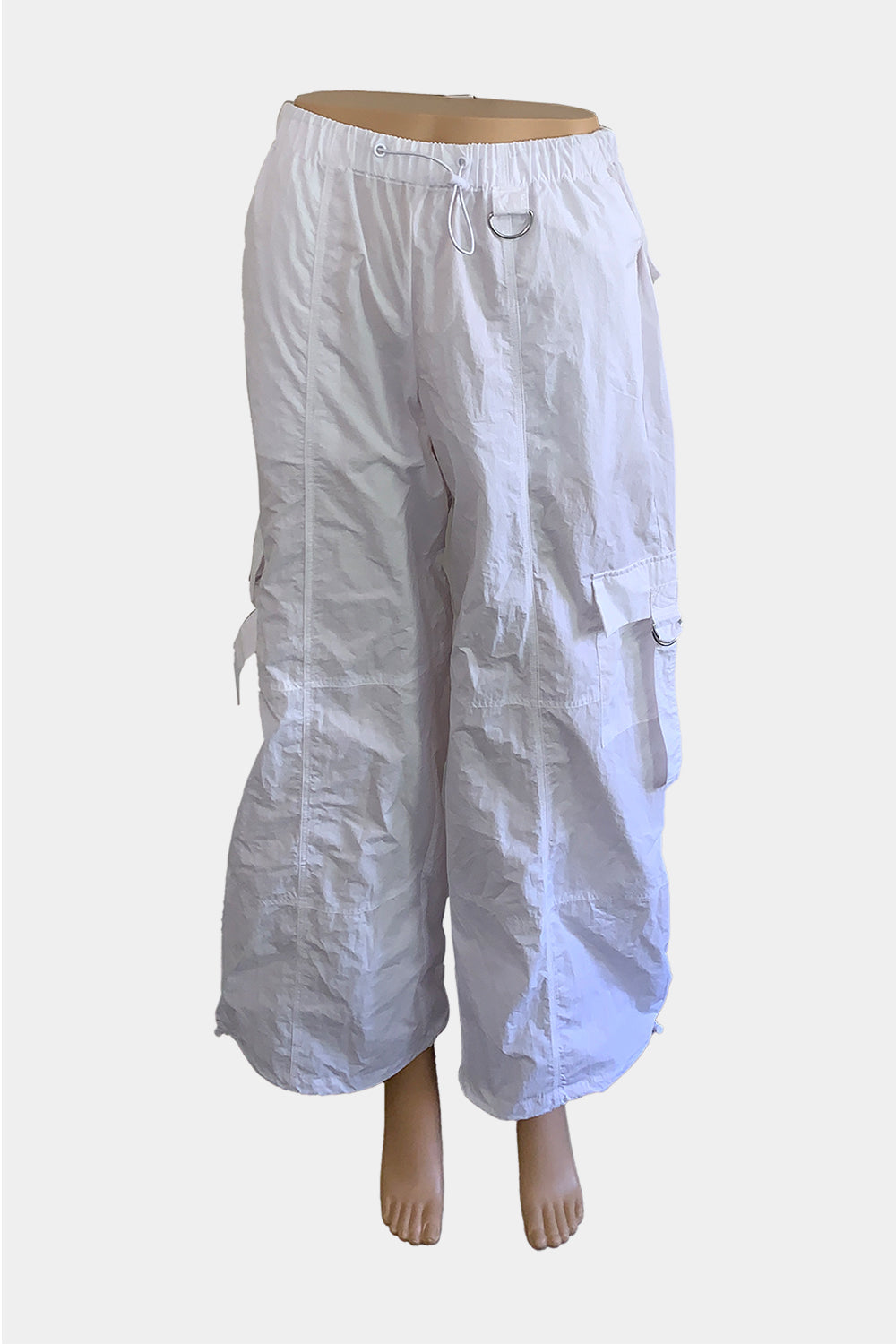 GLASSONS White Cargo Pants