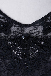 Moss And Spy Black Long Sleeve Dress