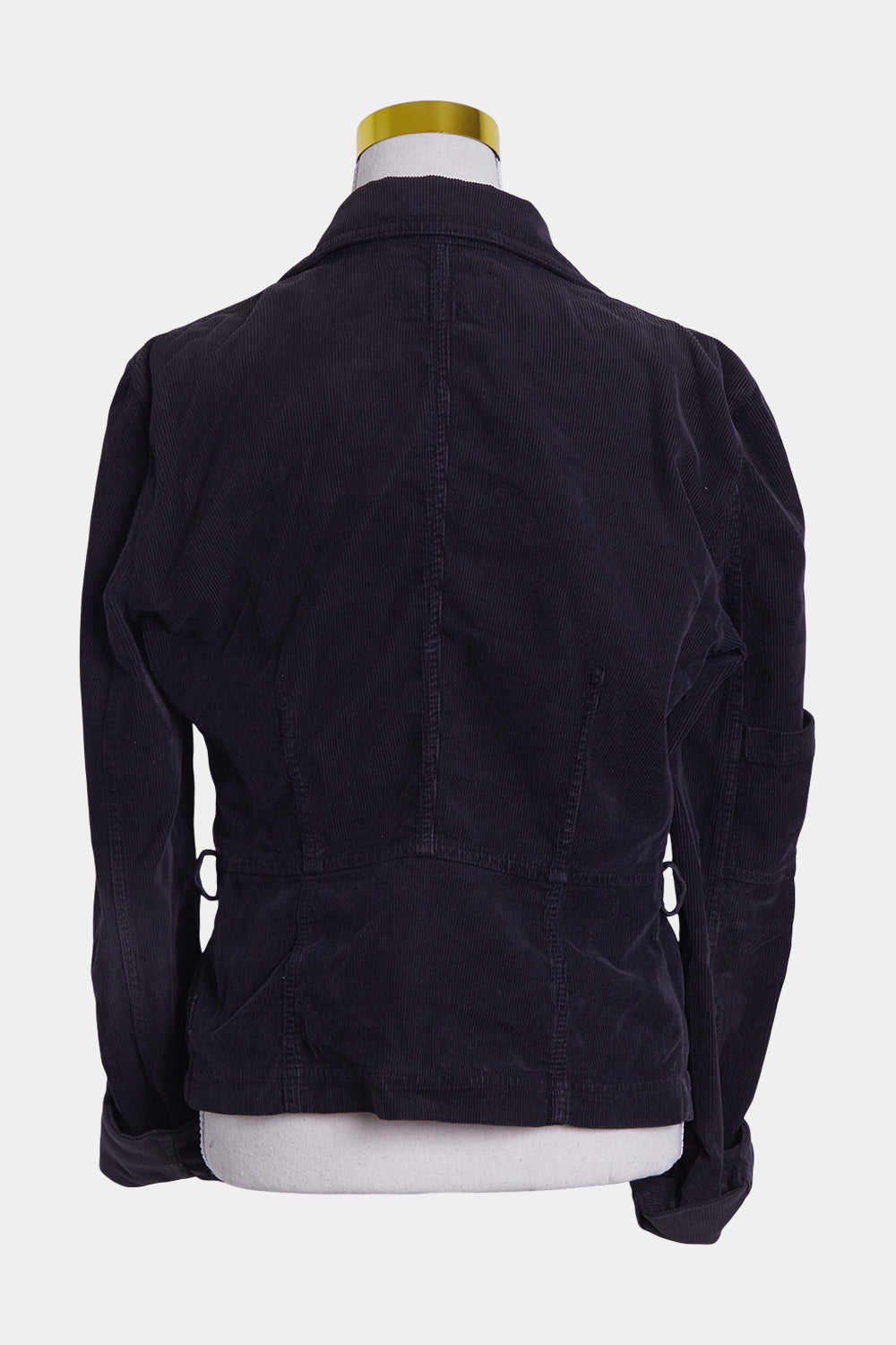 Armani Jeans Navy Corduroy Double Breasted Jacket