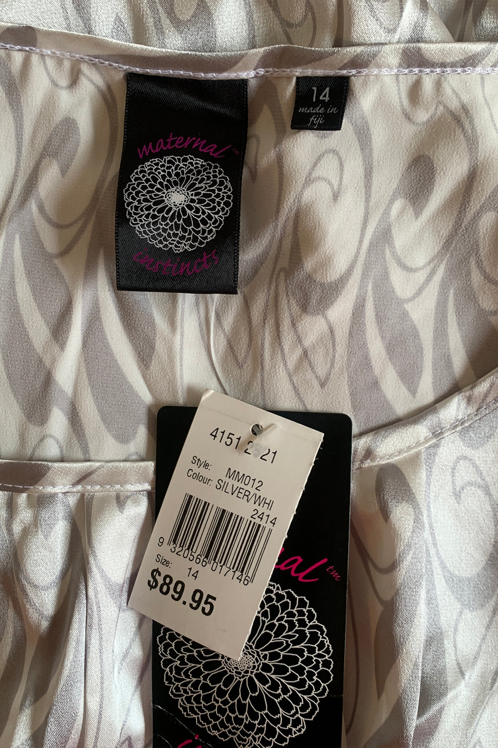 Maternal Instincts Silver Top