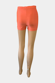 Pretty Little Thing Orange Gym Shorts