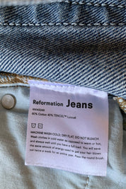 REFORMATION Blue Shorts