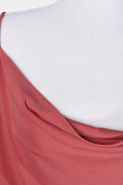 PILGRIM Rusty Pink Cowl Neck Singlet