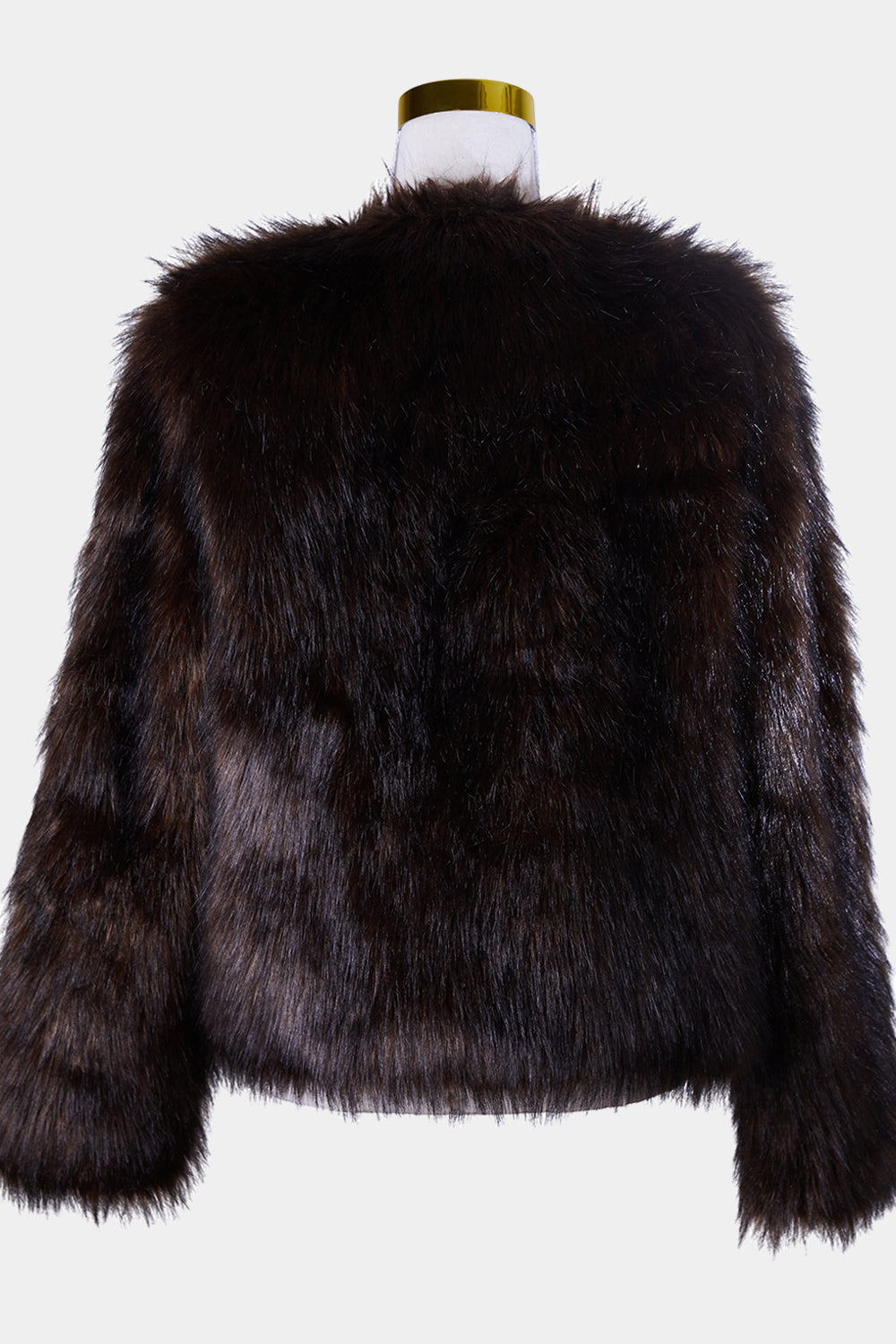 Unreal Fur Brown Faux Fur Jacket
