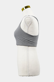 NIKE Grey Pro FitDry Grey Sports Crop