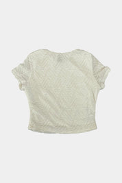 Princess Polly White Crop Top