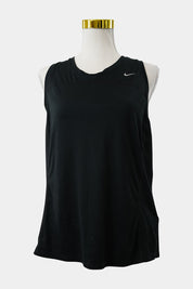 NIKE Black Dri Fit Running Tank