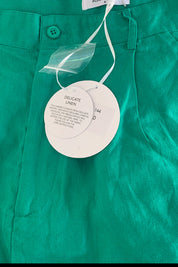 ALESSANDRA Green Shorts