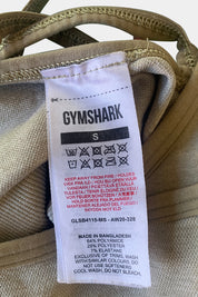 GYMSHARK Khaki Sports Bra