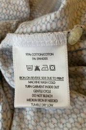 Calvin Klein White Print Polo Tshirt