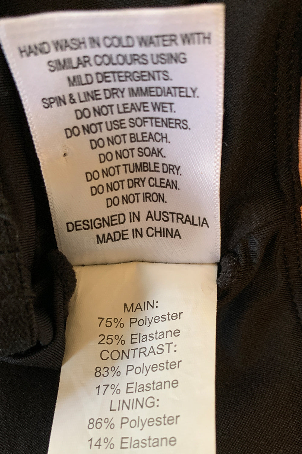 ROCKWEAR Black Sports Bra