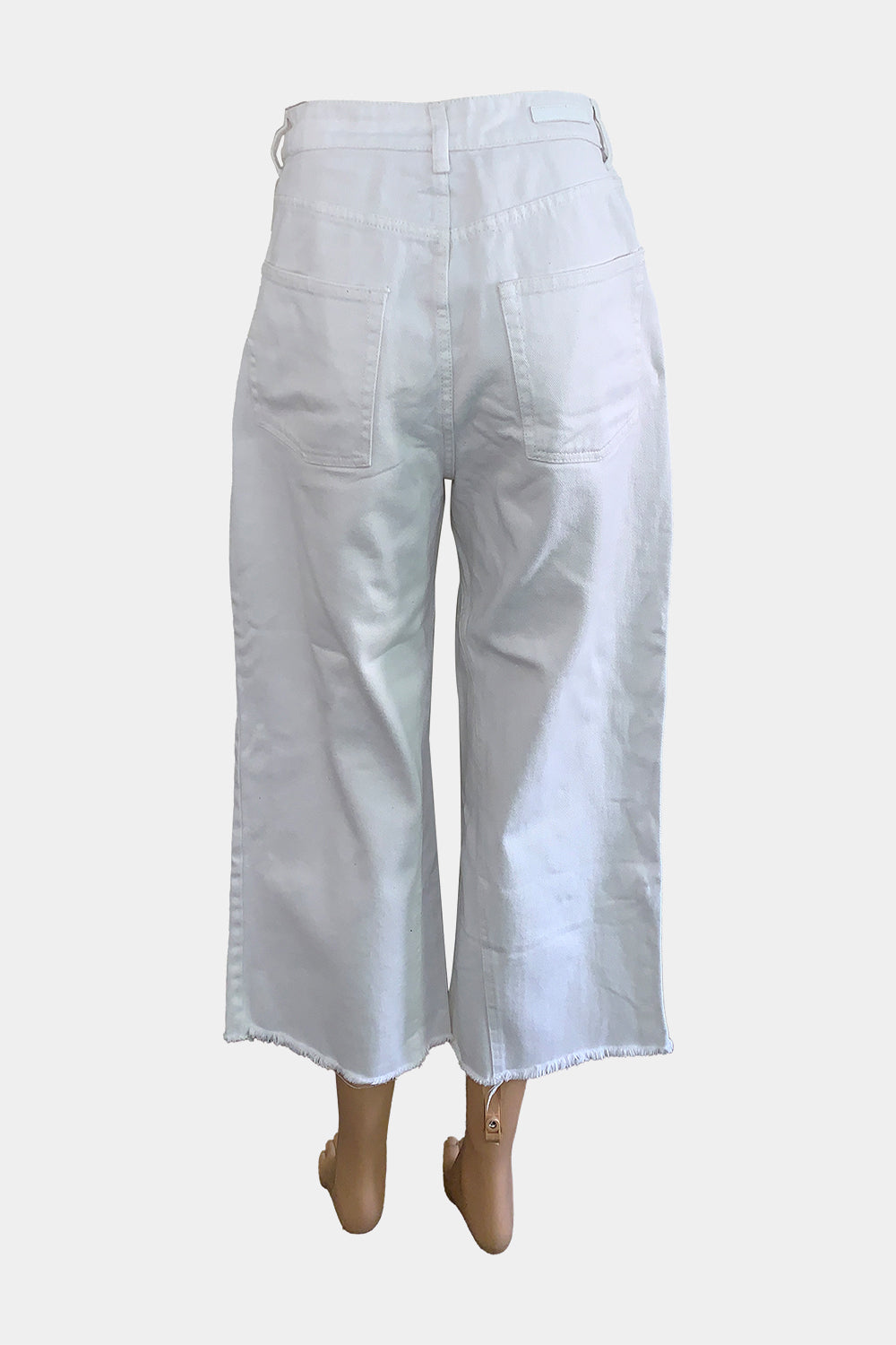 GHANDA White Jeans