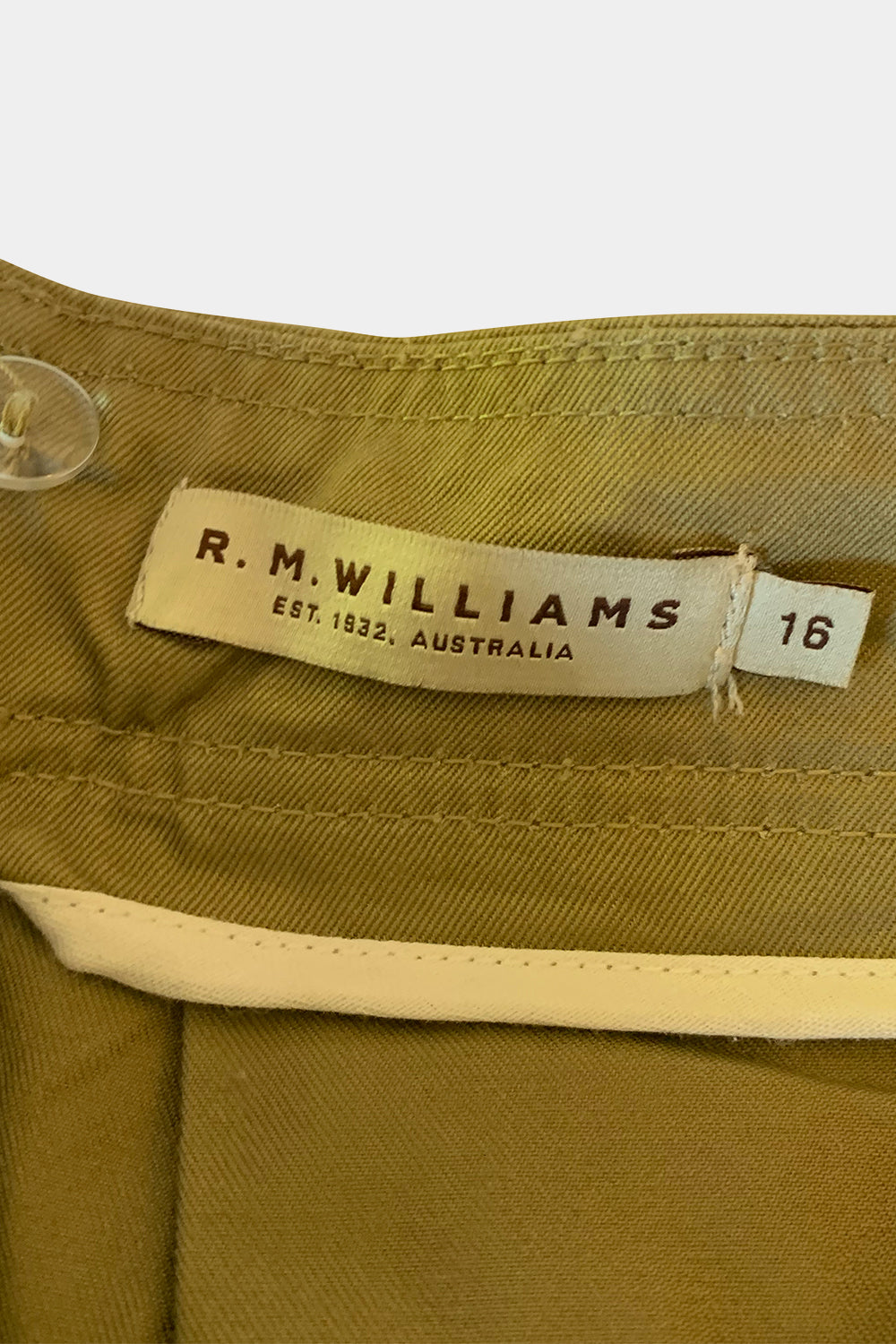 Rm Williams Khaki Skirt