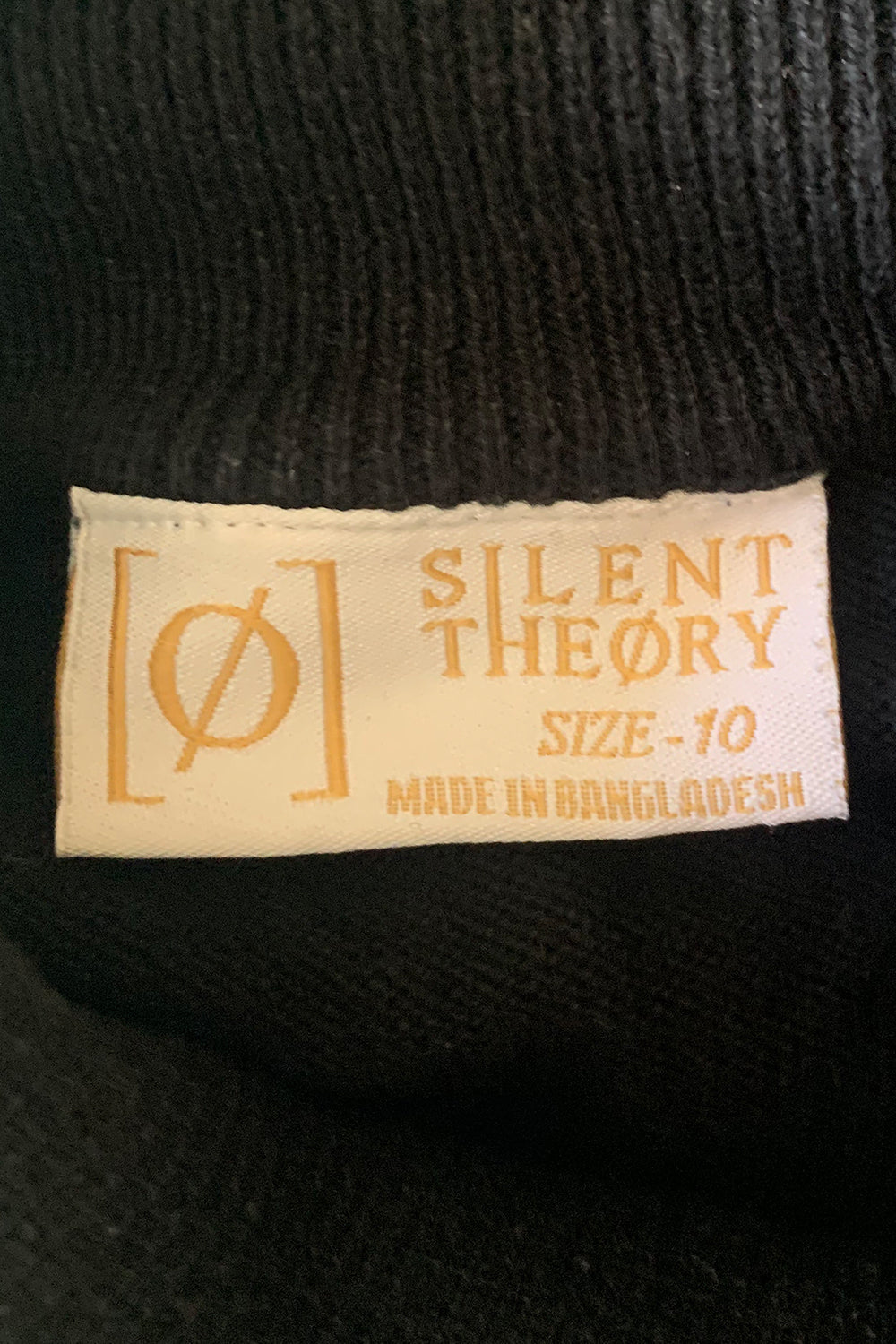 Silent Theory Black Turtleneck