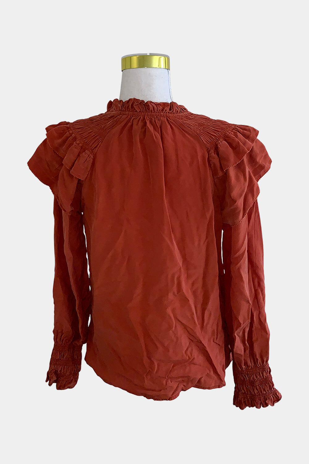 Magali Pascal Rust Blouse