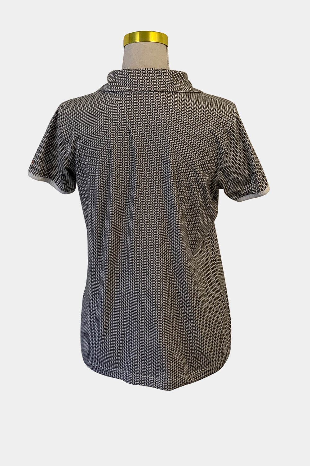 Calvin Klein White Print Polo Tshirt