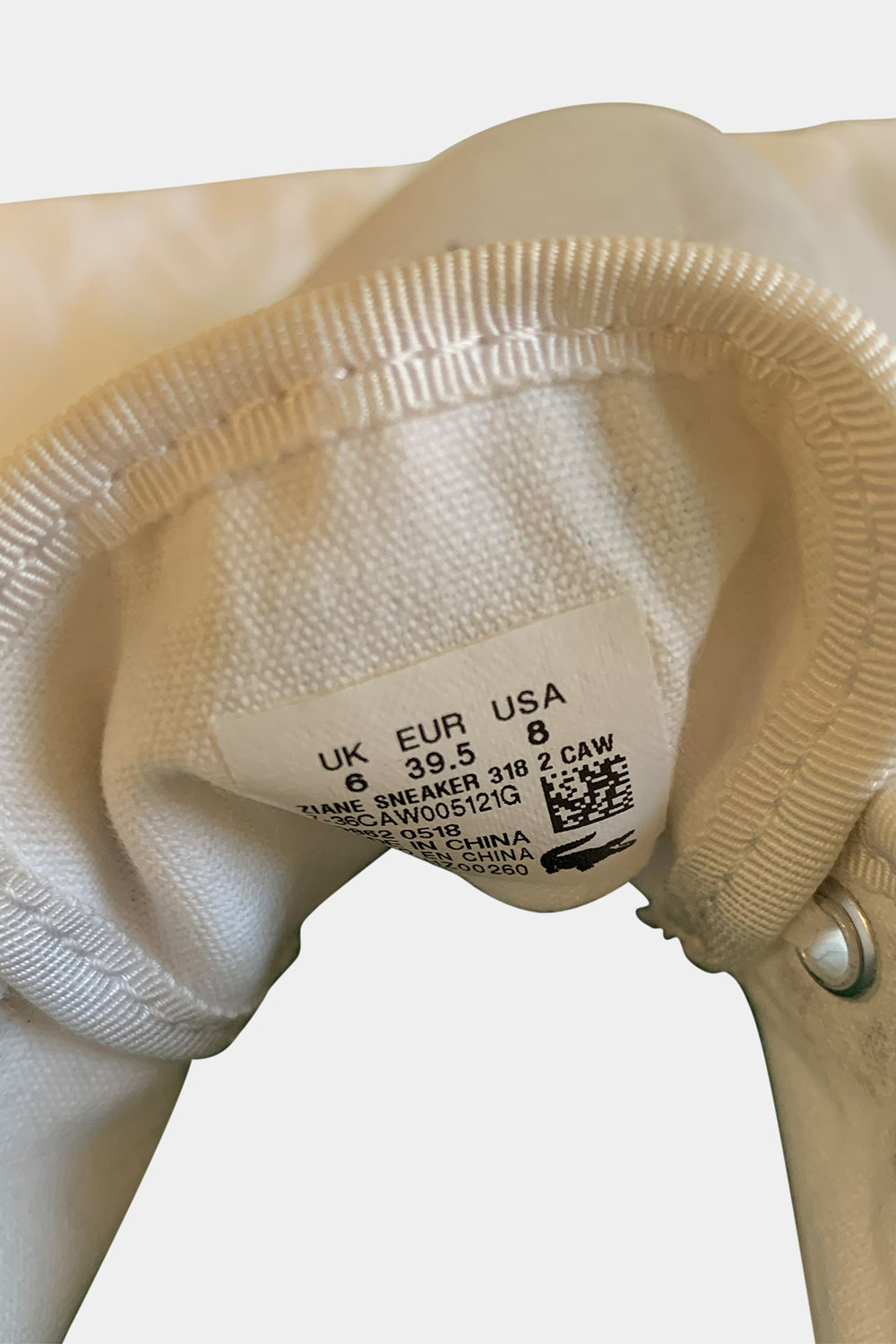 LACOSTE White Sneakers