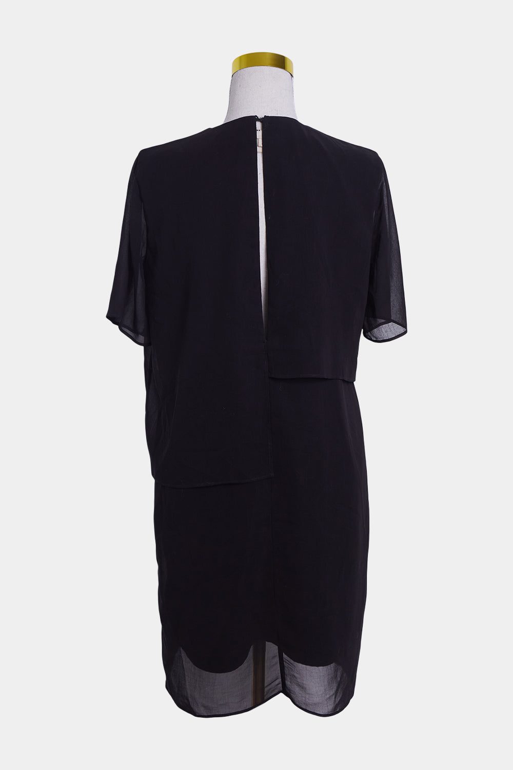 Life With Bird Black Panel Detail Shift Dress