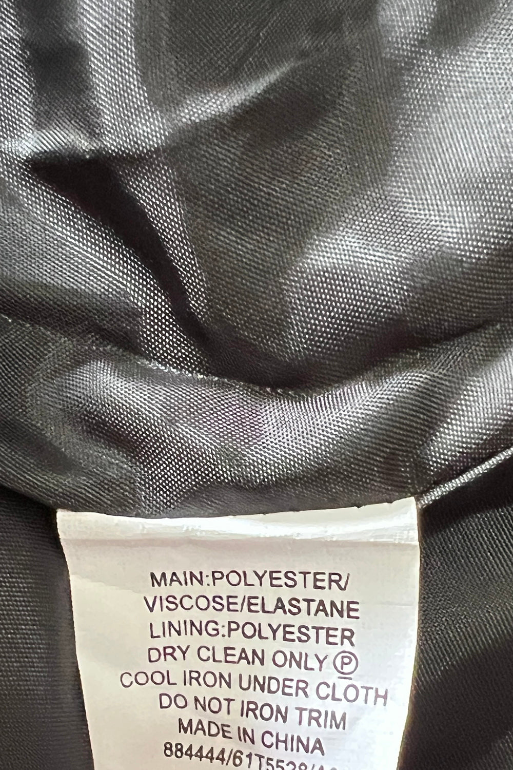 BASQUE Charcoal Grey Dress