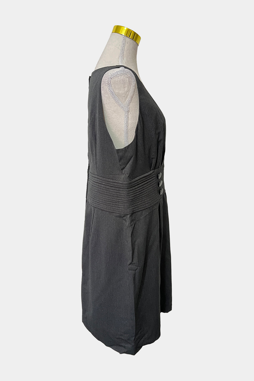 BASQUE Charcoal Grey Dress