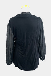 Soie Silk Black Top