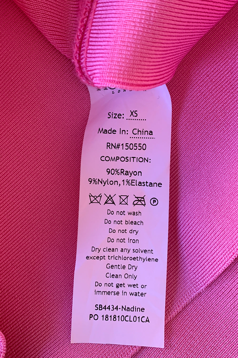 House Of London Cb Pink Dress