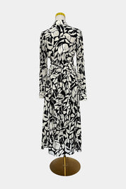 WITCHERY White and Black Dress