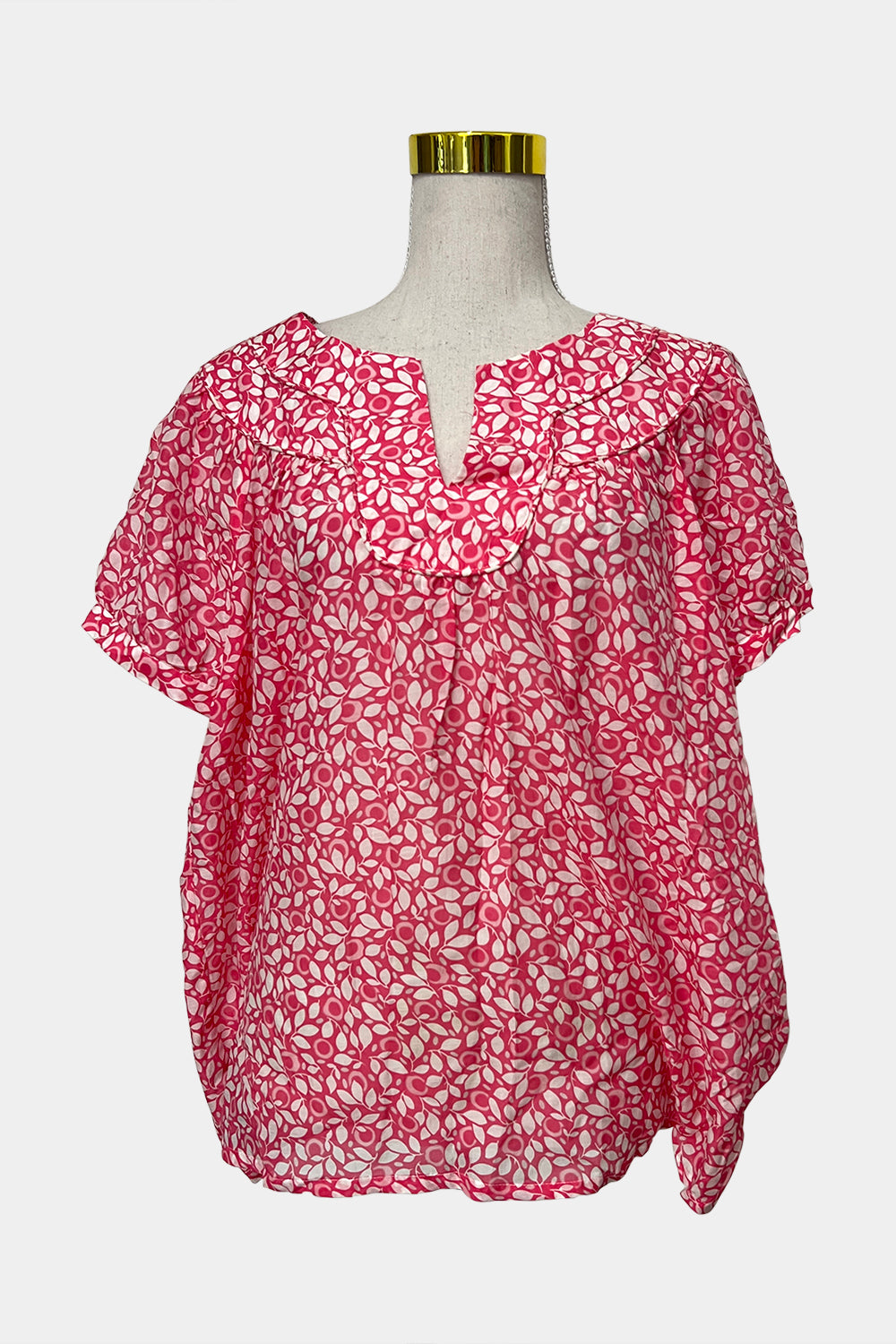 REGATTA Pink and White Top