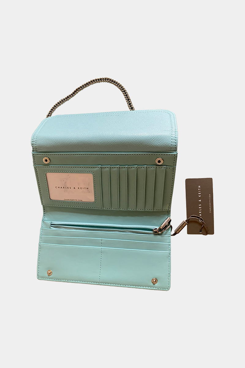 Charles & Keith Blue Purse