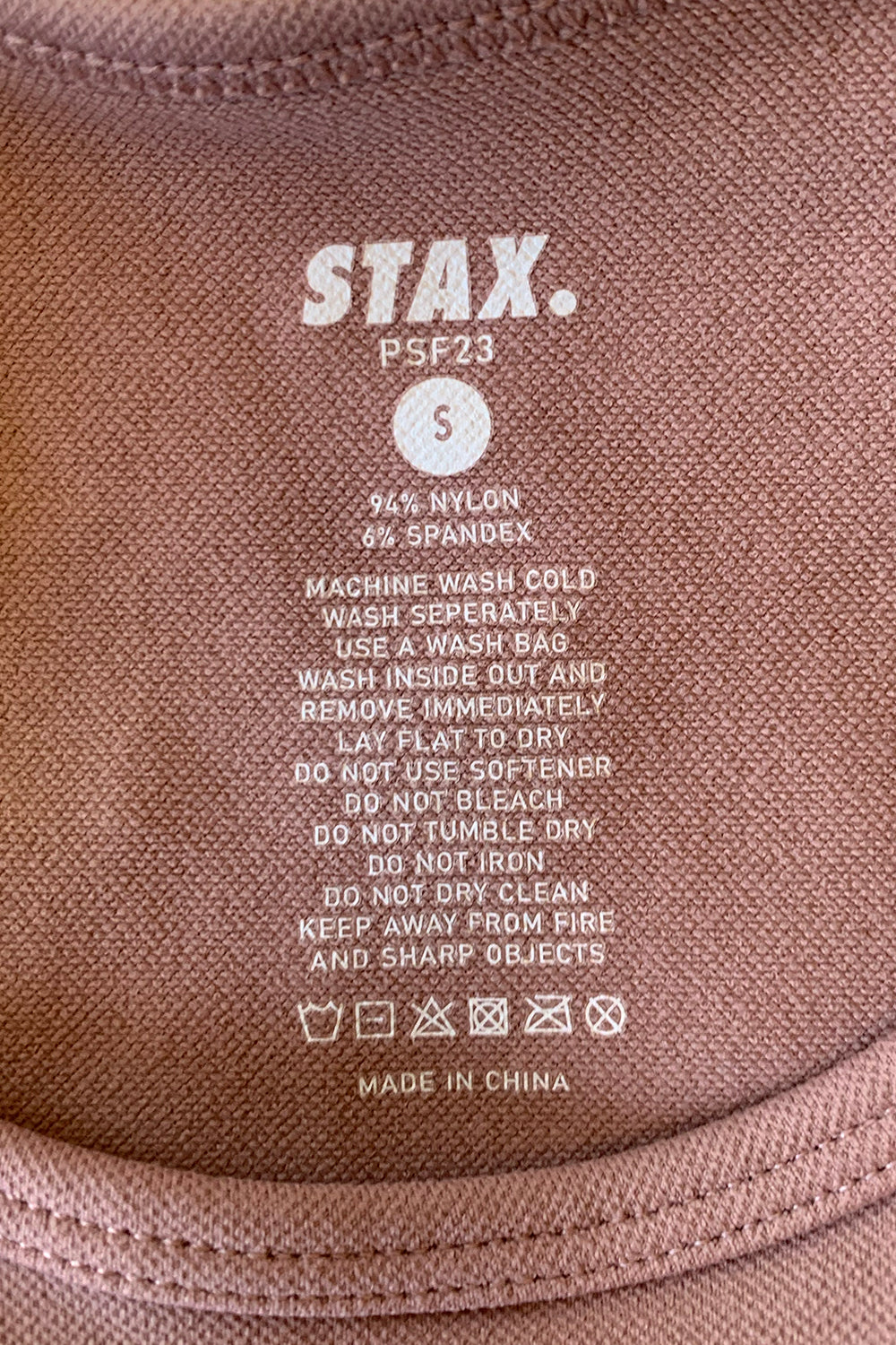 STAX Mauve Top