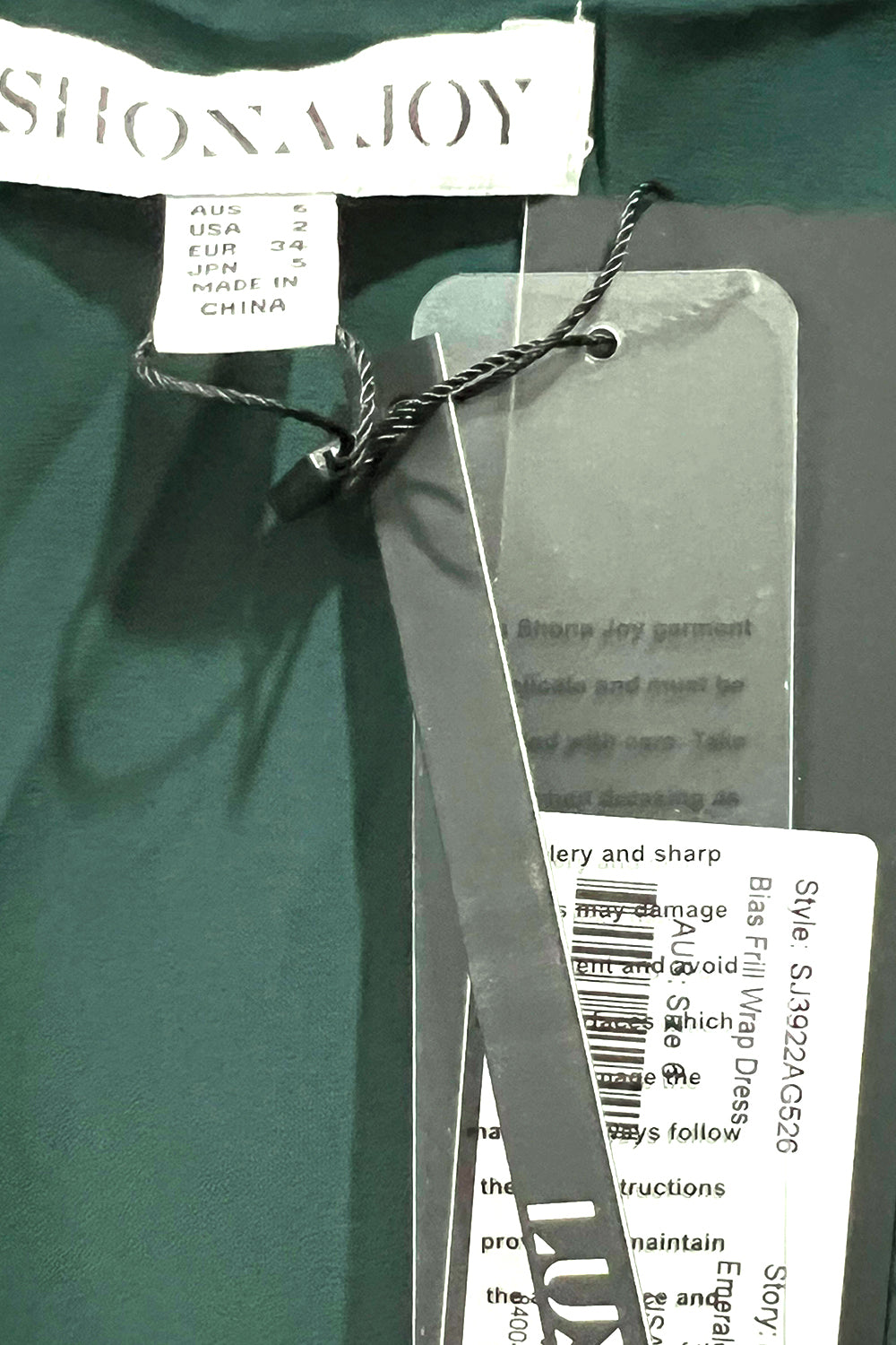 Shona Joy Emerald Dress