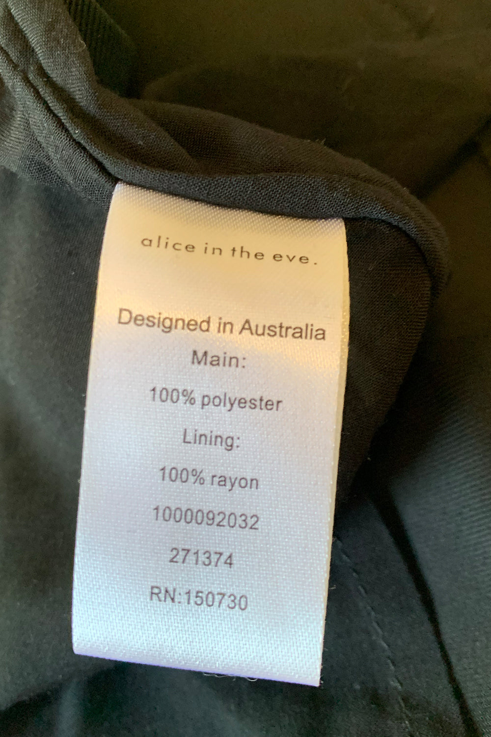 Alice In The Eve Black Skirt