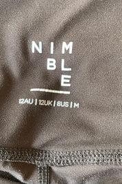 NIMBLE Brown Gym Leggings