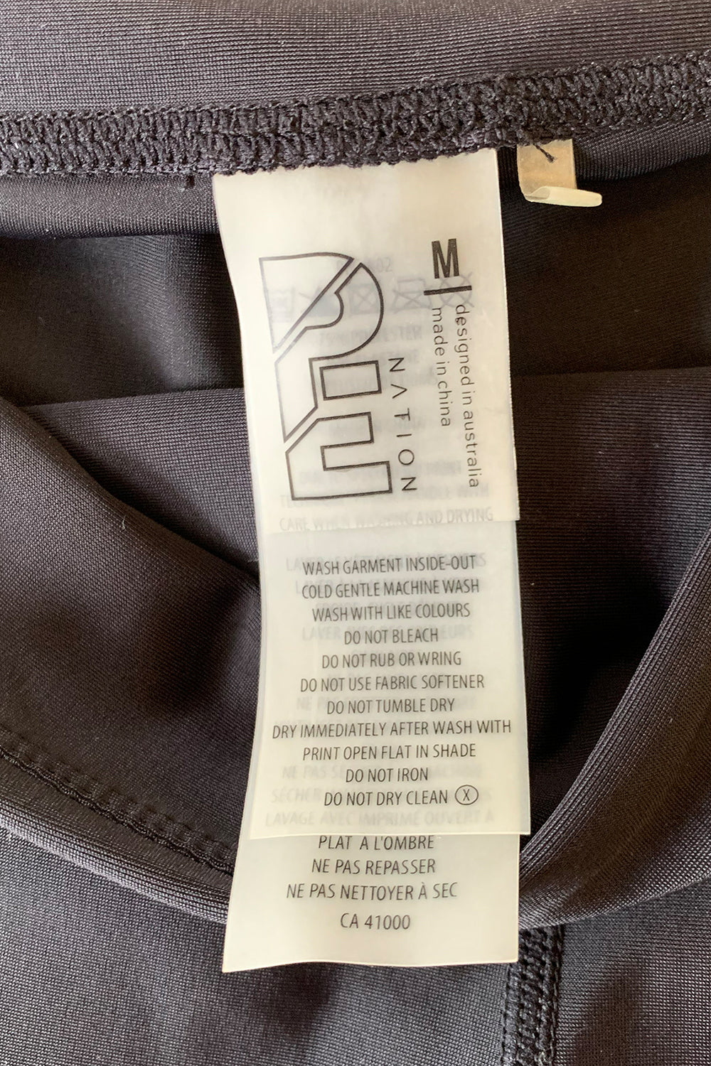 Pe Nation Black Gym Leggings