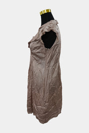 WITCHERY Champagne Frill Dress