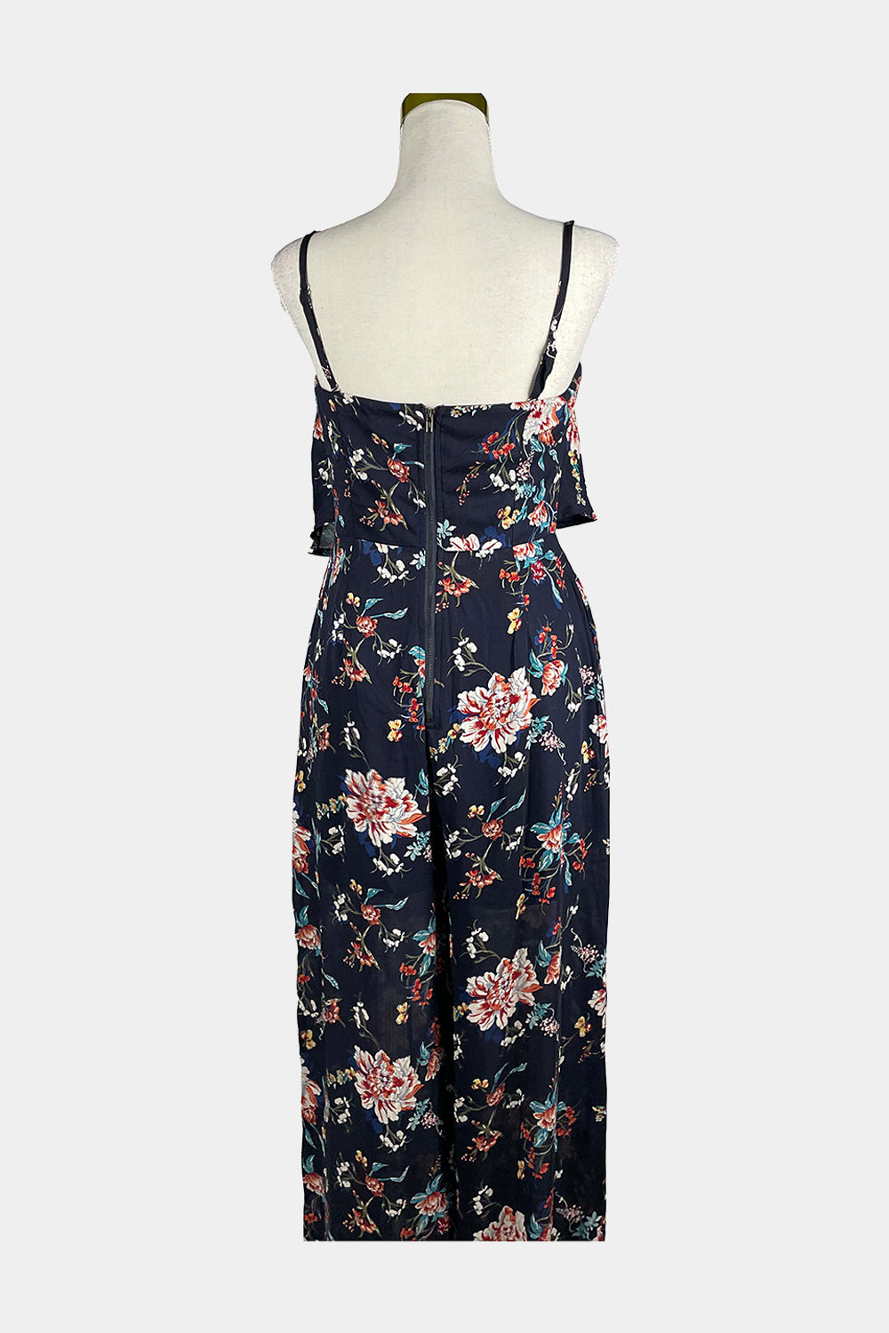 PILGRIM Navy Floral Jumpsuit