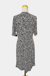 BASQUE Black and White Dress