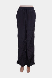 Sir The Label Black Loose Fit Elasticated Waist Pants