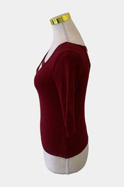SABATINI Burgundy Top