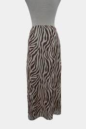 Princess Polly Brown, White Maxi Skirt